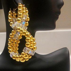 Beaded Earrings : Style# Figure 8- By Alimah